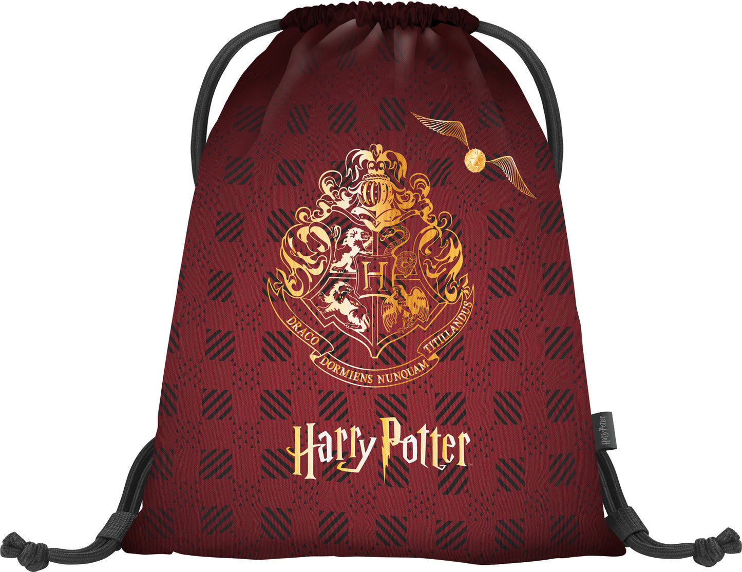Turnbeutel Harry Potter Hogwarts Weinrot