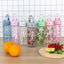 BAAGL Tritan Trinkflasche mit Strohhalm Lebensretter, 500 ml