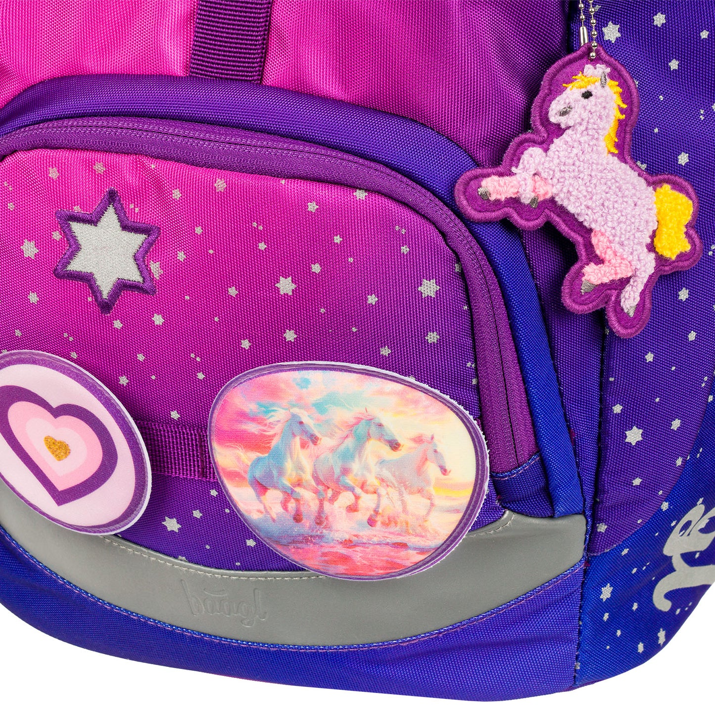 Schulrucksack Airy Pferde-Herz