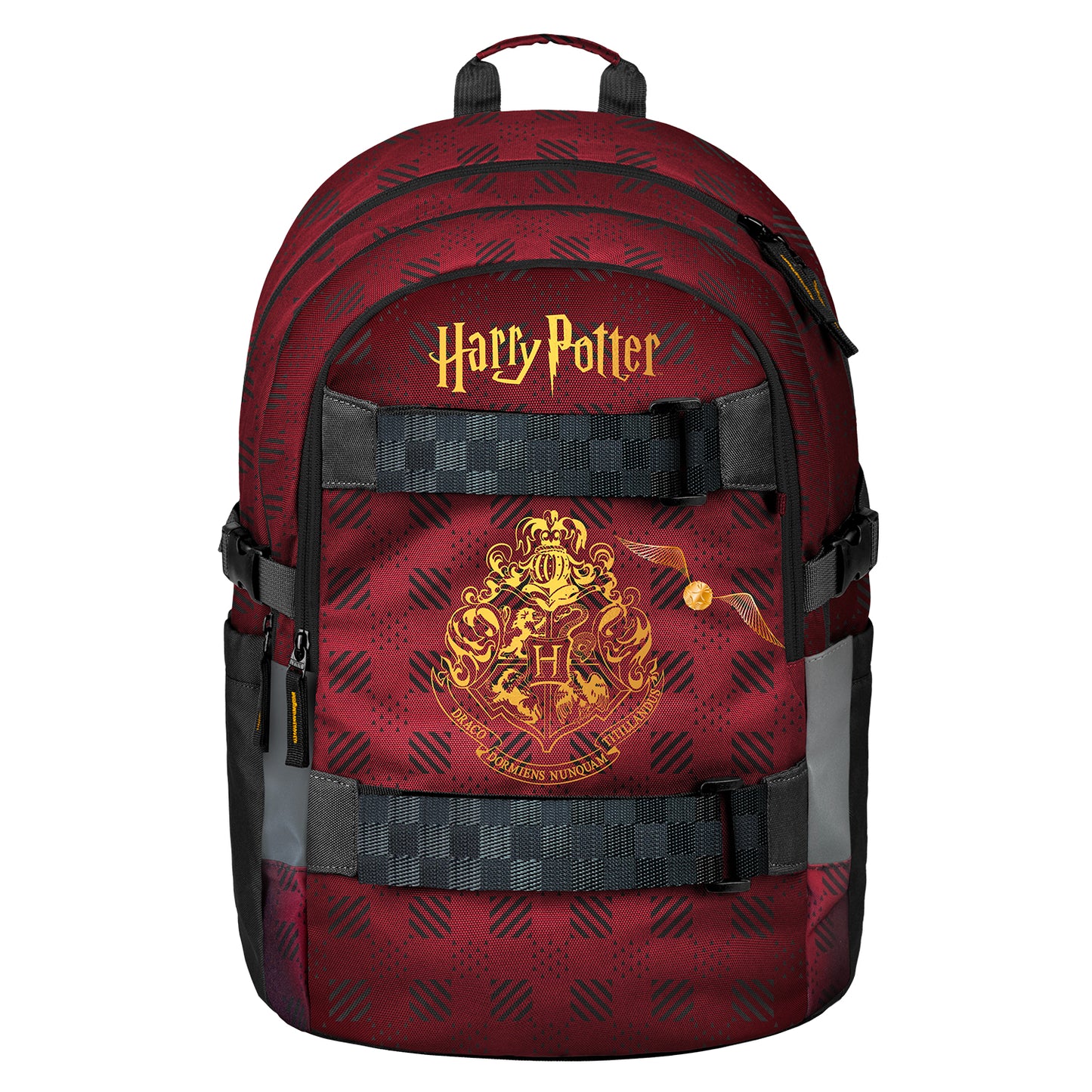 Skate Harry Potter Hogwarts Weinrot Rucksack-Set 3tlg: Rucksack, Federmäppchen, Turnbeutel