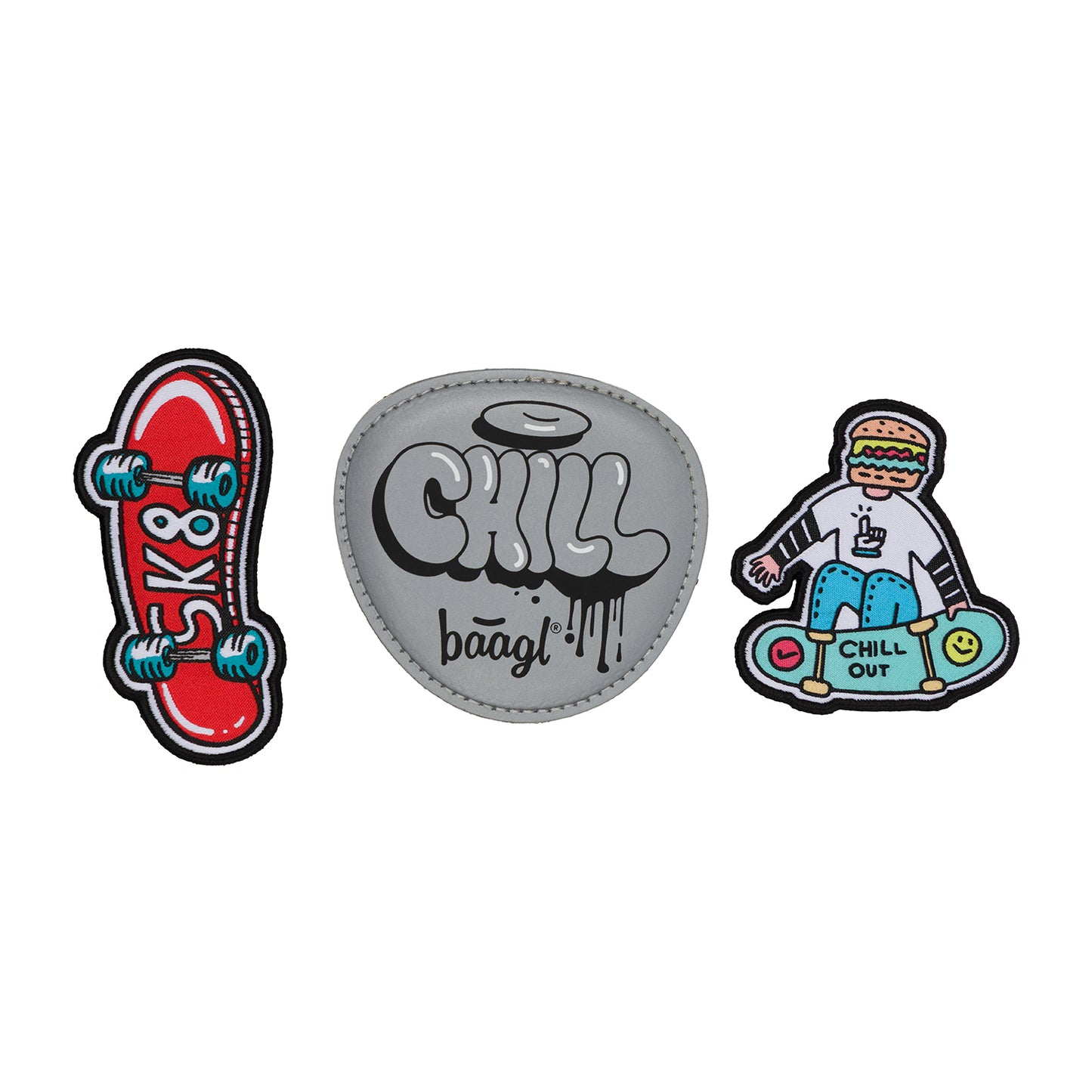 Baaglies 3 Stück Chill Skate Sk8