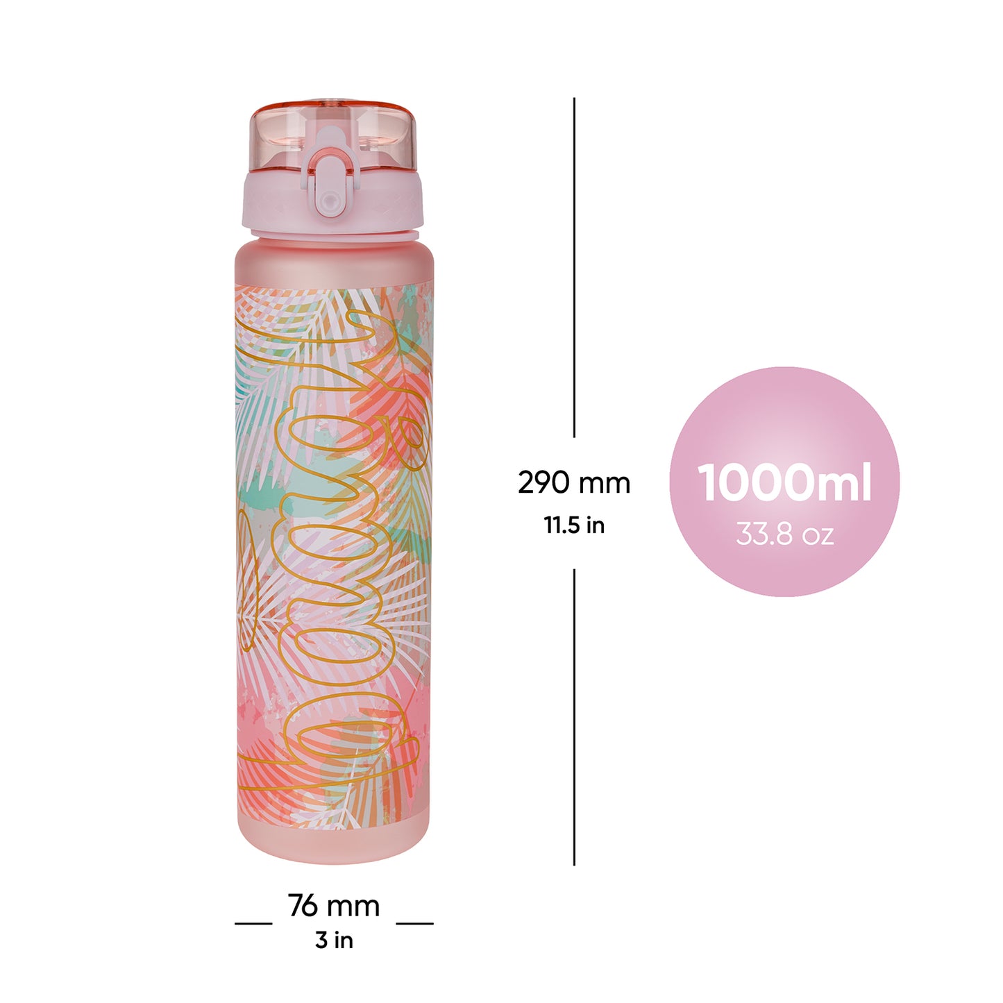 Trinkflasche Tritan Sunset 1000 ml