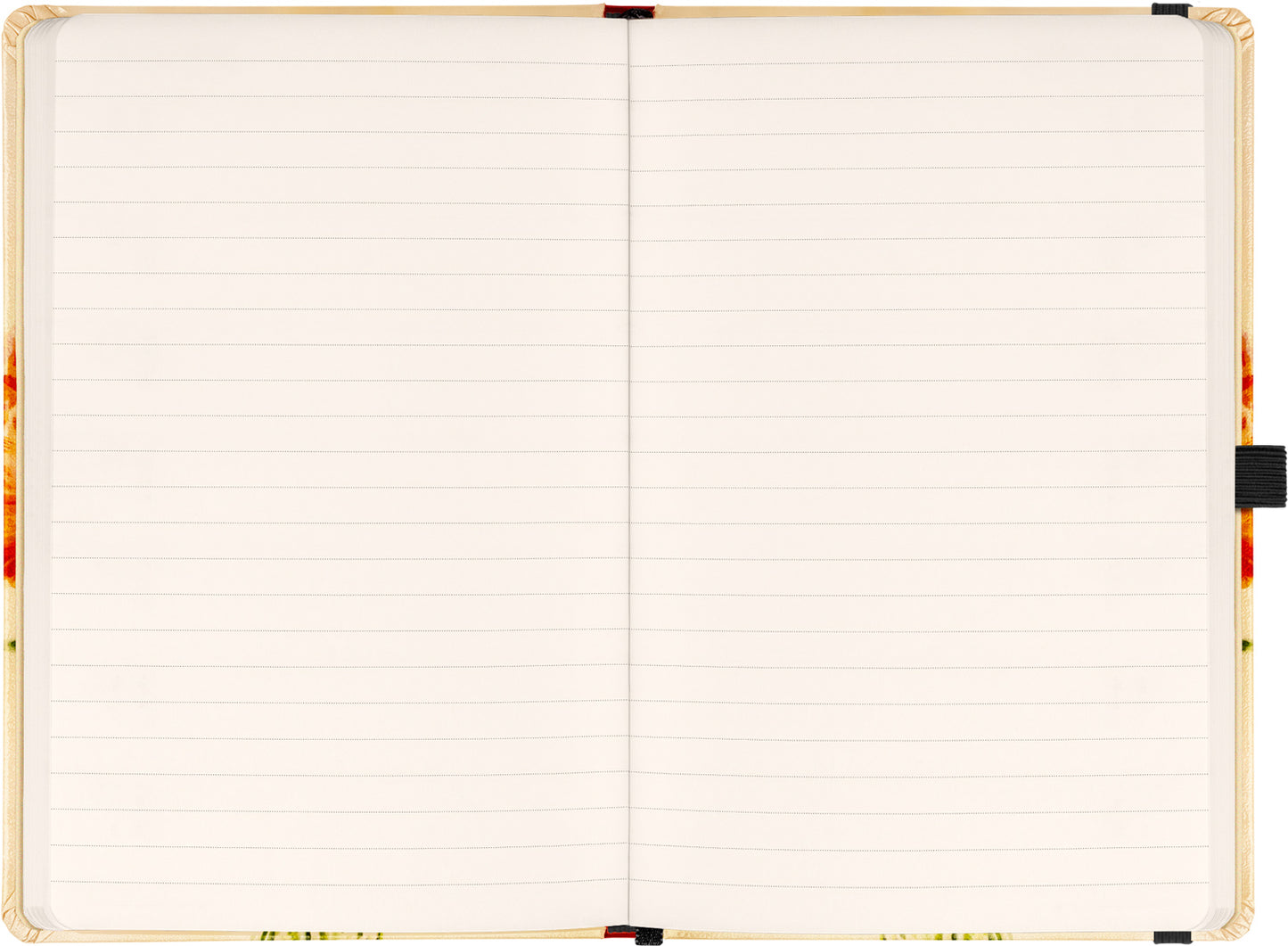 Notizbuch Mohnblumen von Kateřina Winterová, liniert, 13 x 21 cm