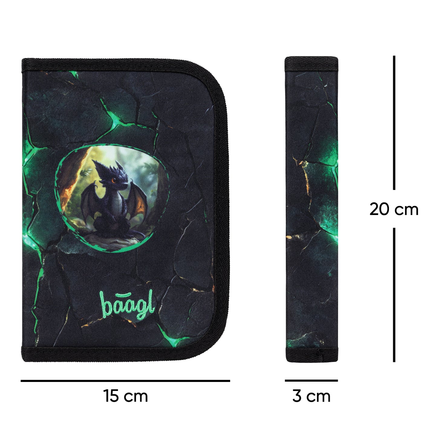 Federmäppchen 1-Fach Drachen