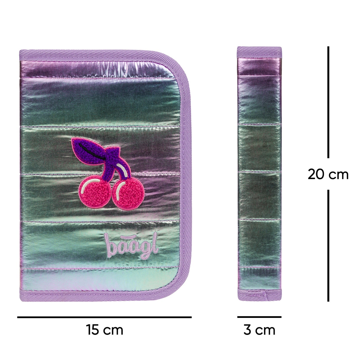 Zippy Lavender Schulranzen-Set 3tlg.: Schulranzen, Federmäppchen, Turnbeutel