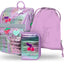 Zippy Lavender Schulranzen-Set 3tlg.: Schulranzen, Federmäppchen, Turnbeutel