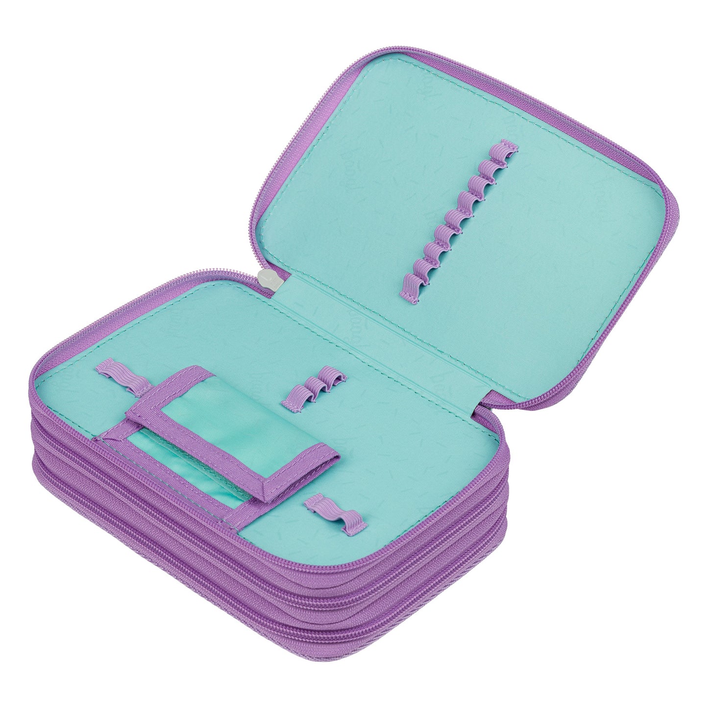 Federmäppchen 3-Fach Lavender