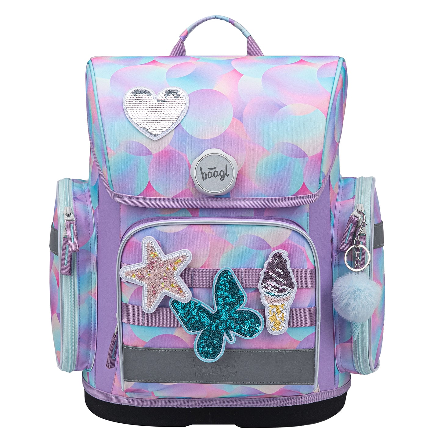 Ergo Candy Schulranzen-Set 3tlg.: Schulranzen, Federmäppchen, Turnbeutel