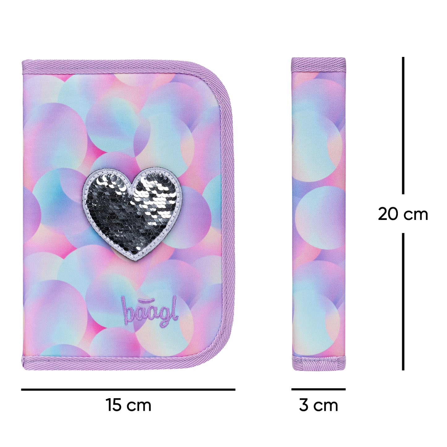 Ergo Candy Schulranzen-Set 3tlg.: Schulranzen, Federmäppchen, Turnbeutel