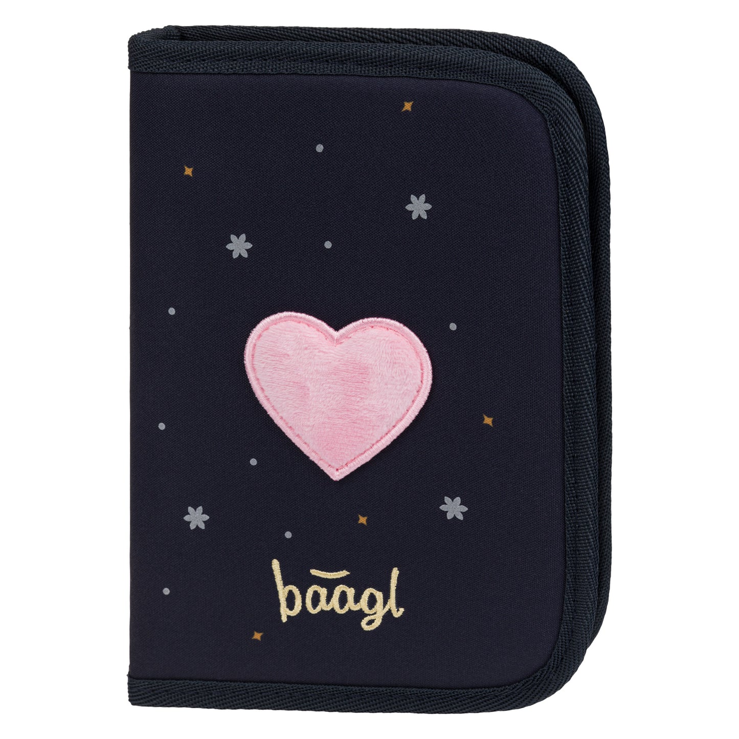 Ergo Unicorn Gold Schulranzen-Set 3tlg.: Schulranzen, Federmäppchen, Turnbeutel