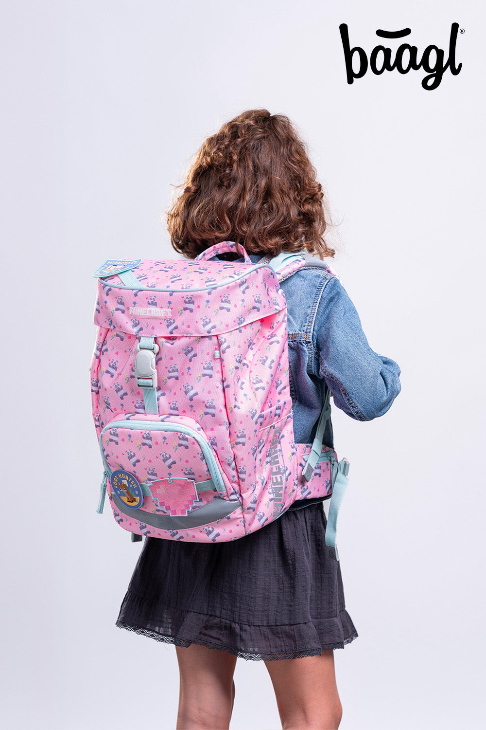 Schulrucksack Airy Minecraft Panda