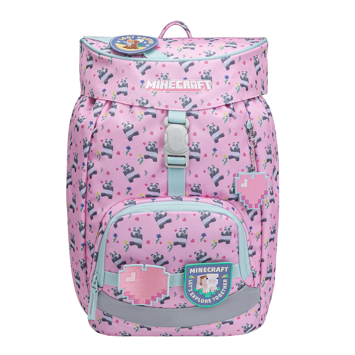 Schulrucksack Airy Minecraft Panda