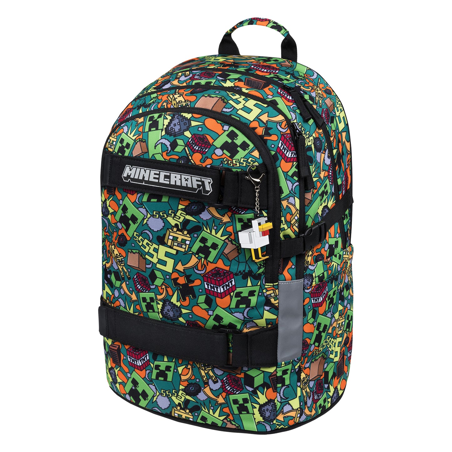 Schulrucksack Skate Minecraft Chaos