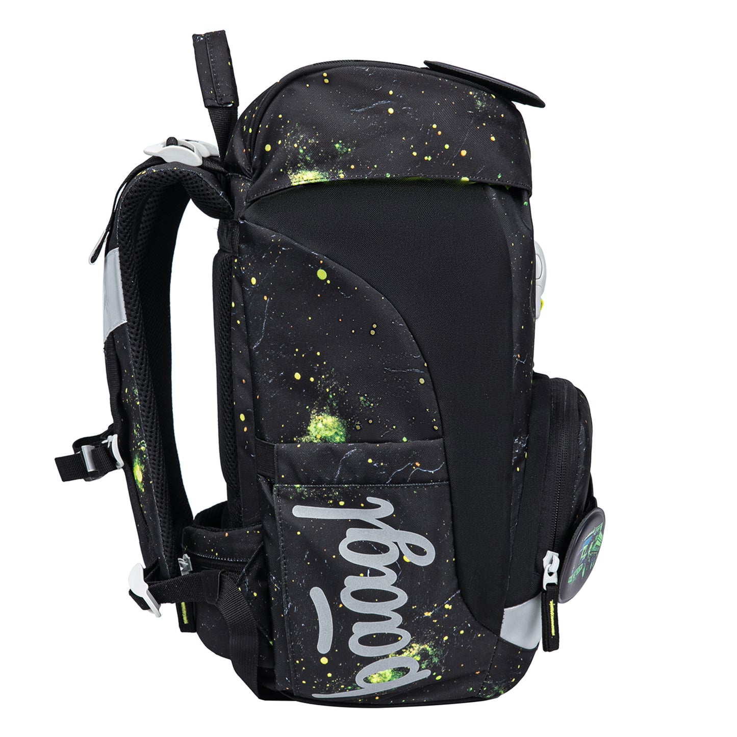 Airy Traktor Schulrucksack-Set 5tlg.: Schulrucksack, Federmäppchen, Turnbeutel, Schürze, Brustbeutel
