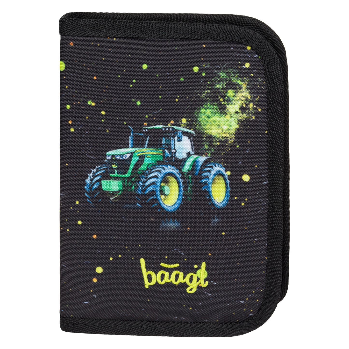Airy Traktor Schulrucksack-Set 5tlg.: Schulrucksack, Federmäppchen, Turnbeutel, Schürze, Brustbeutel