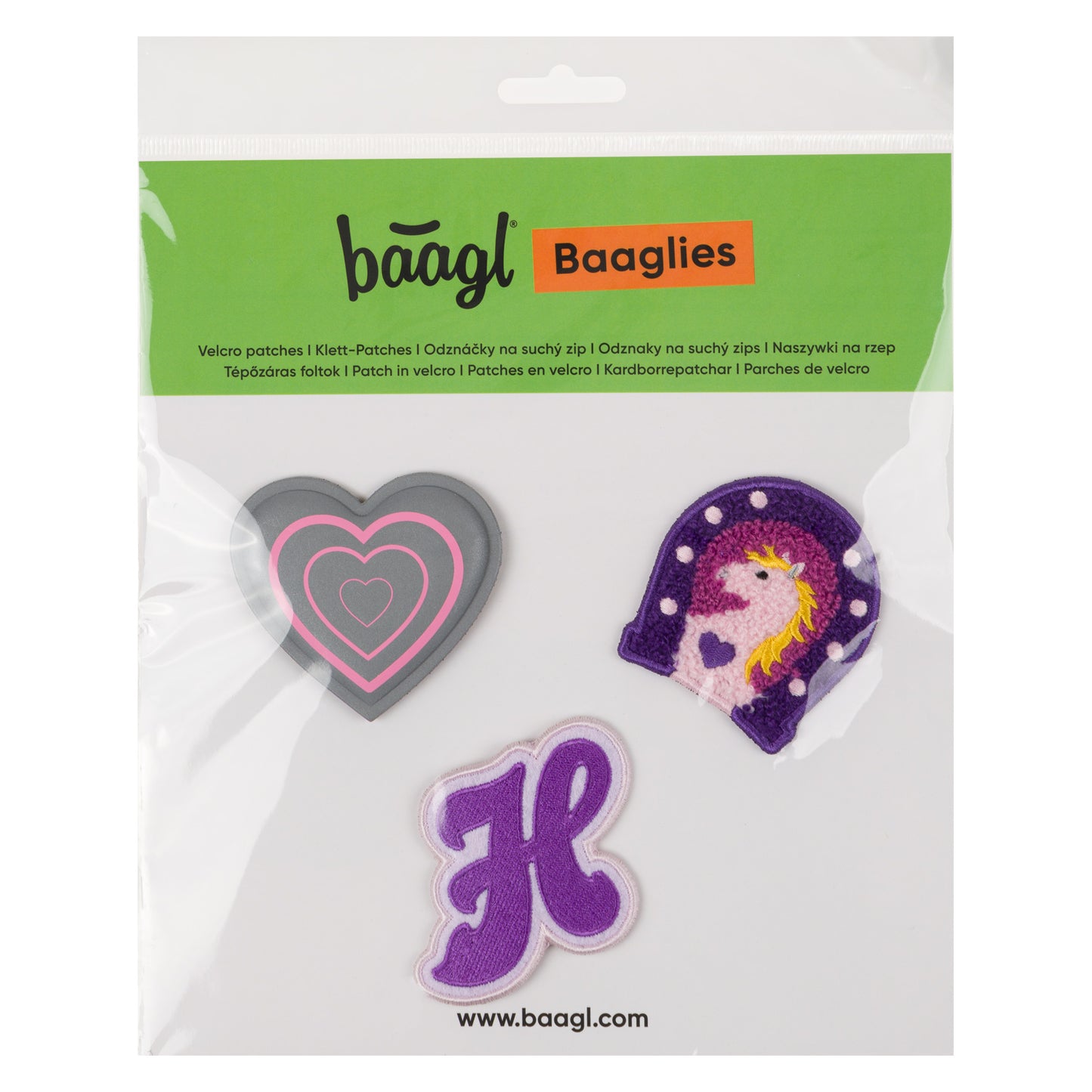 Baaglies 3 Stück Pferde & Herzen