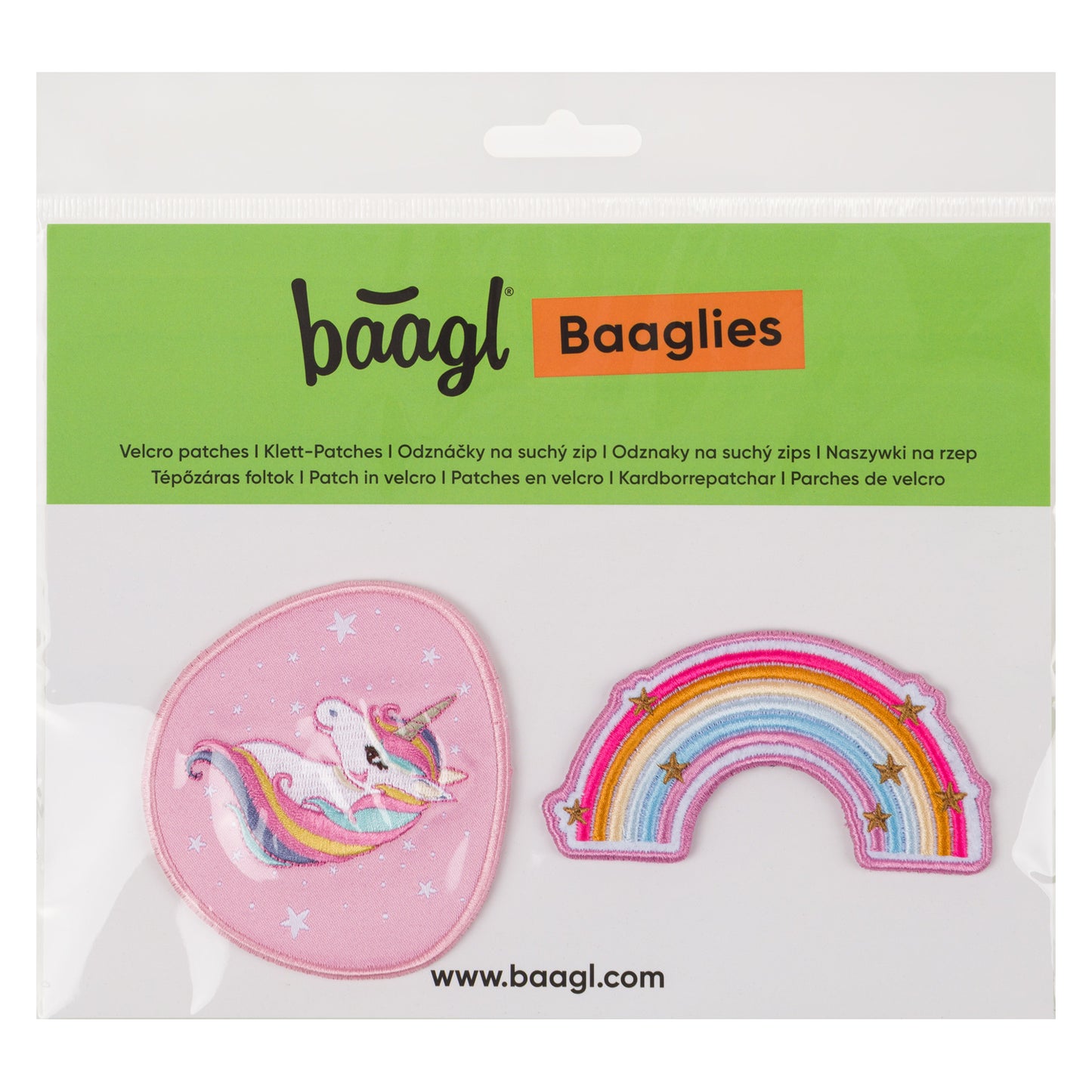 Baaglies 2 Stück Rainbow Unicorn
