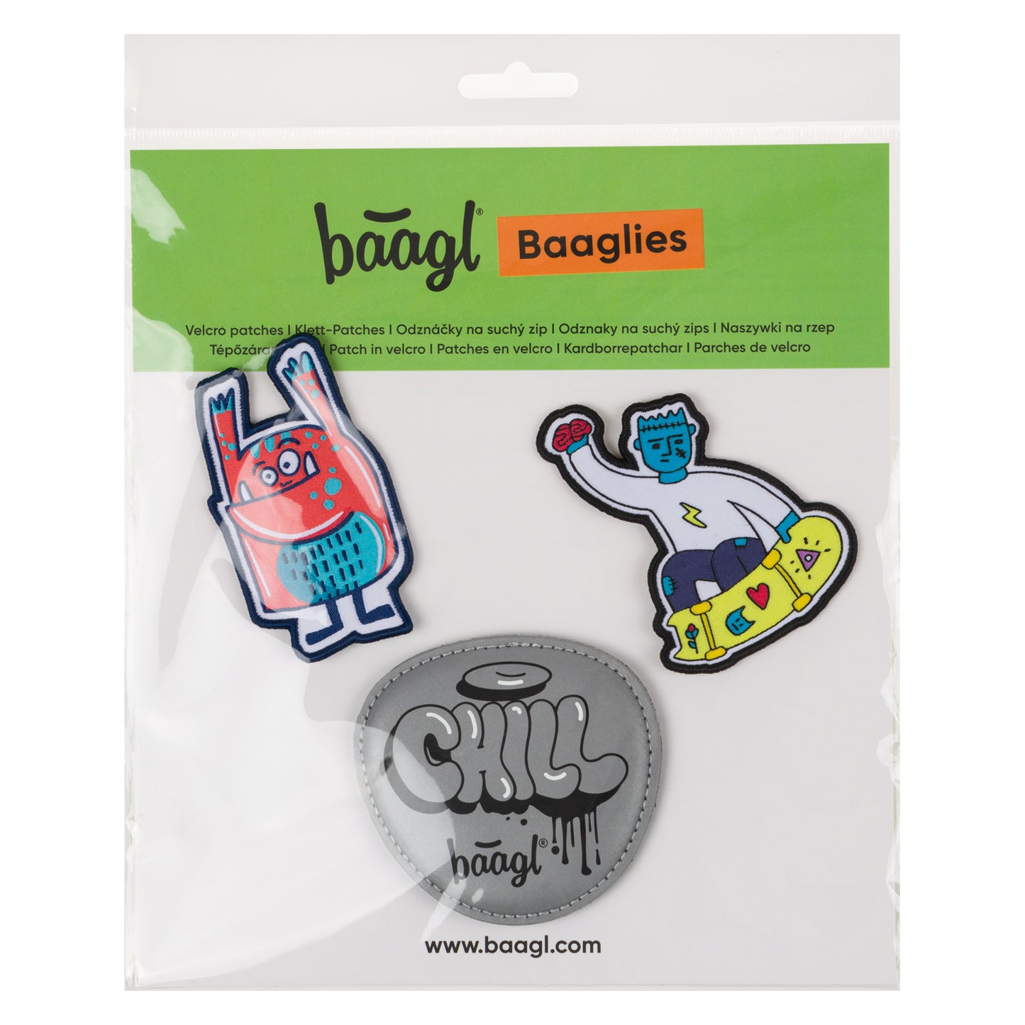 Baaglies 3 Stück Chill Hands Up