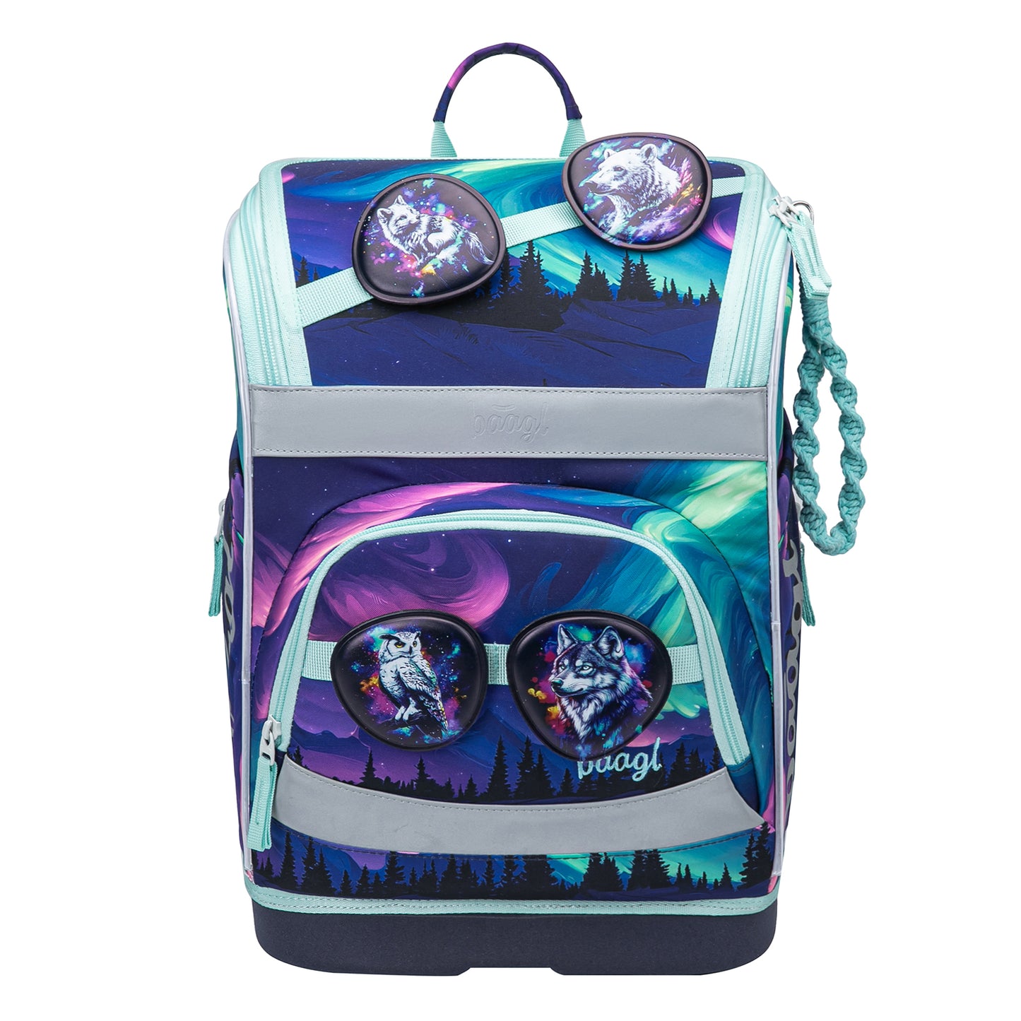 Zippy Plus Aurora Schulranzen-Set 3tlg.: Schulranzen, Federmäppchen, Turnbeutel