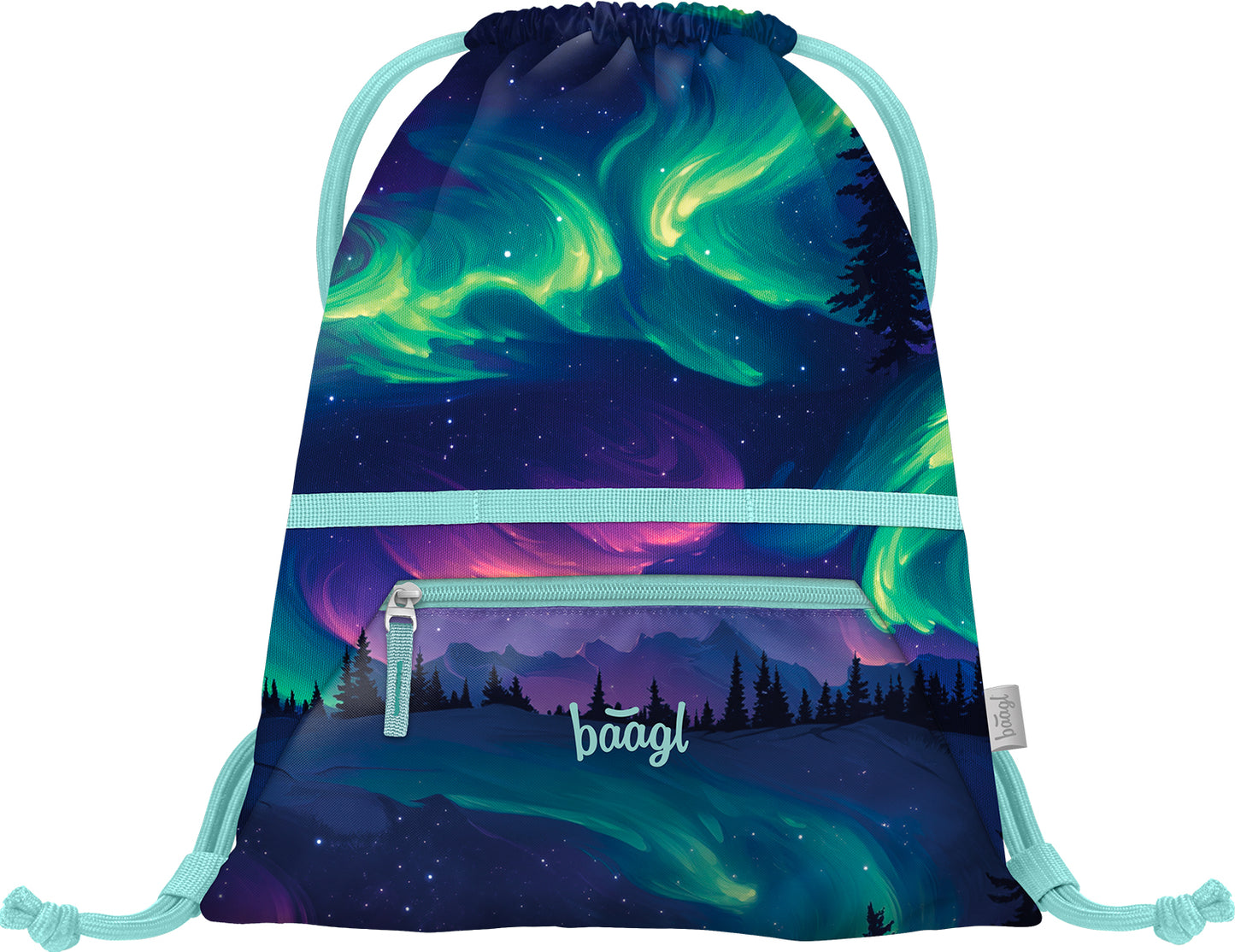 Zippy Plus Aurora Schulranzen-Set 5tlg.: Schulranzen, Federmäppchen, Turnbeutel, Schürze, Brustbeutel