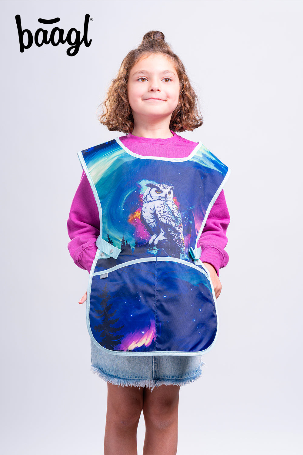 Zippy Plus Aurora Schulranzen-Set 5tlg.: Schulranzen, Federmäppchen, Turnbeutel, Schürze, Brustbeutel