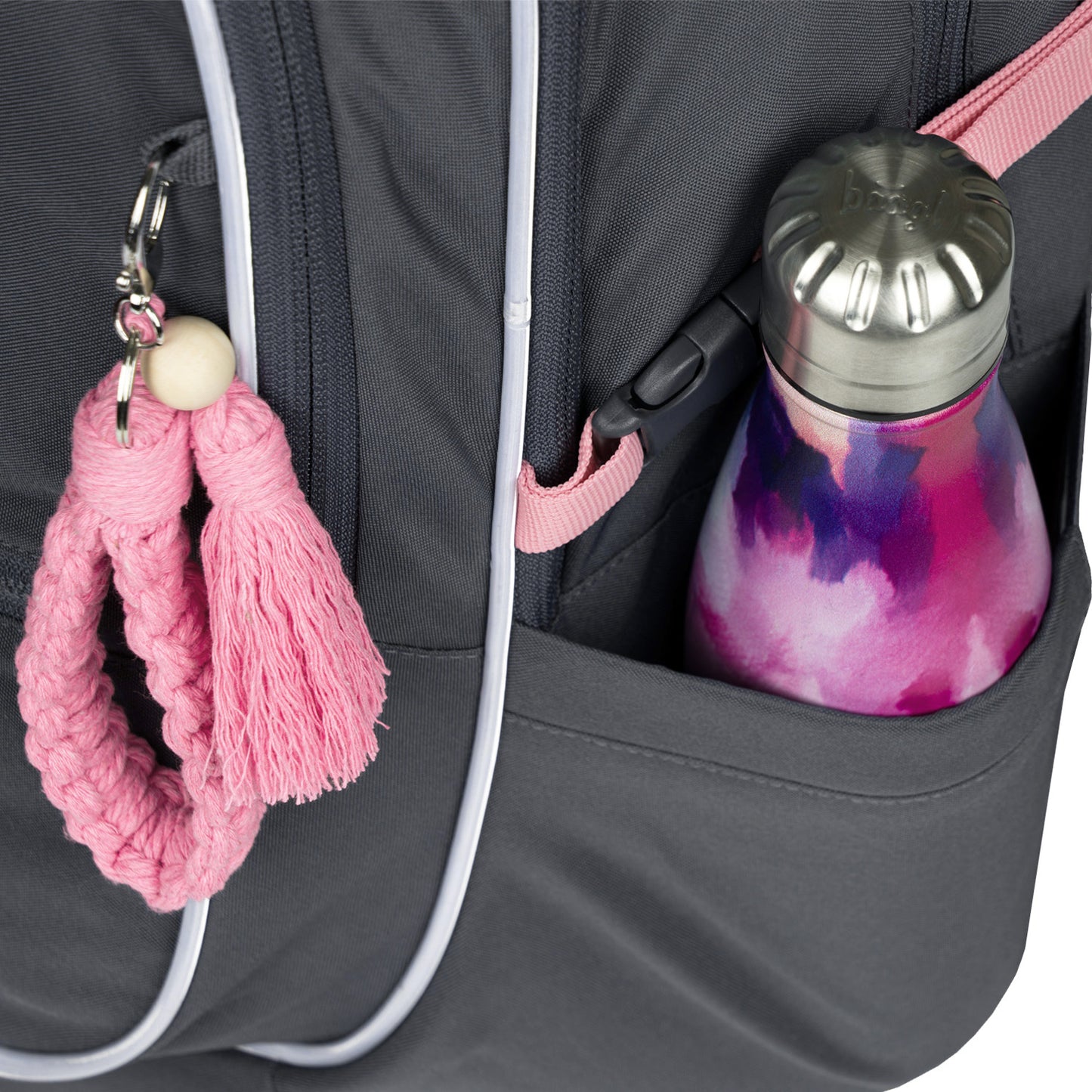 Core Logo Pink Schulrucksack-Set 3tlg.: Schulrucksack, Federmäppchen, Turnbeutel