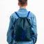 Turnbeutel Logo Blau