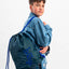 Turnbeutel Logo Blau