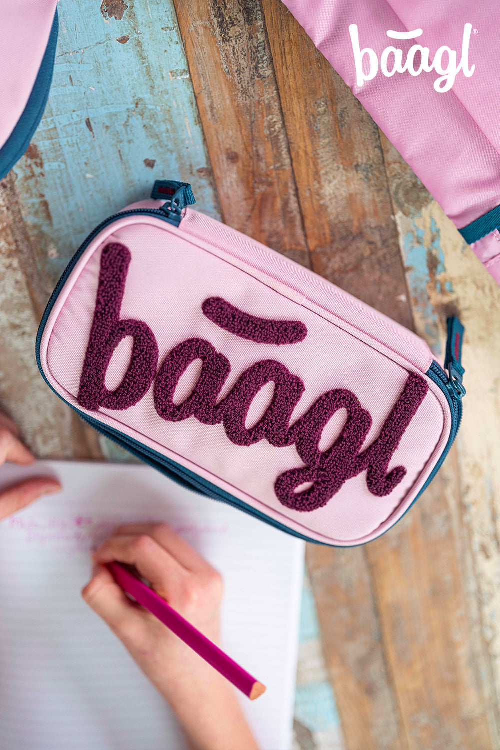 Federmäppchen Etui Rose