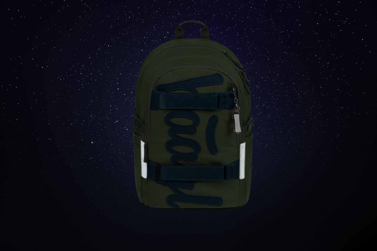 Skate Olive Schulrucksack-Set 3tlg.: Schulrucksack, Federmäppchen, Sporttasche