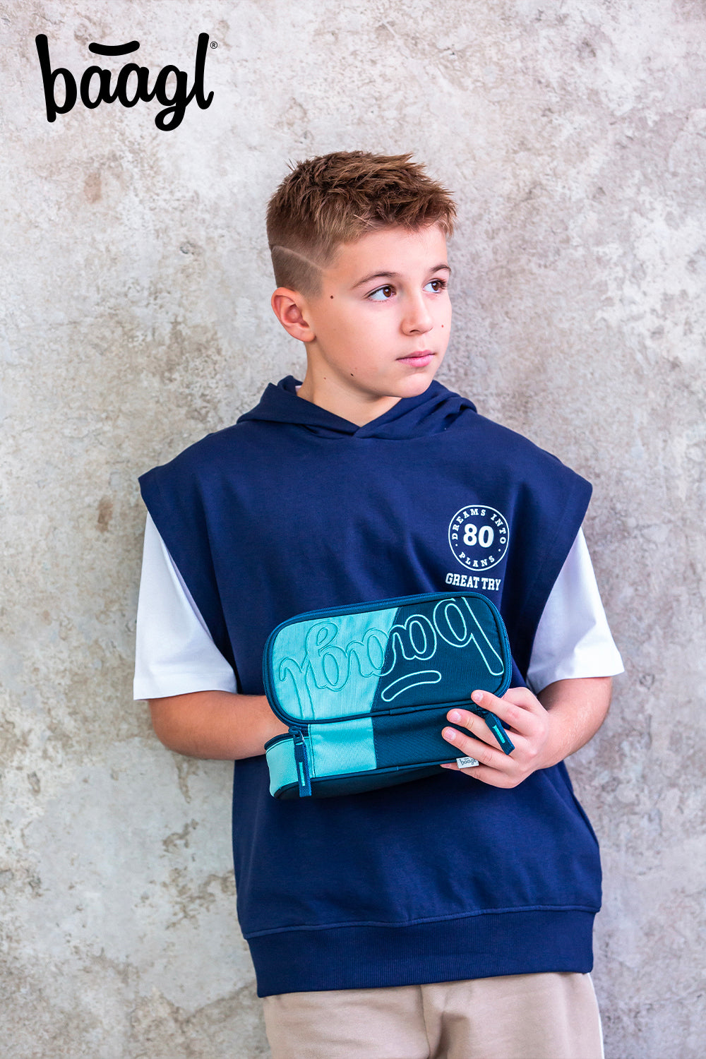 Federmäppchen Etui Petrol