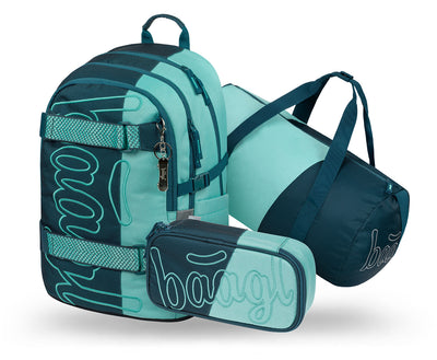 Skate Petrol Schulrucksack-Set 3tlg.: Schulrucksack, Federmäppchen, Sporttasche