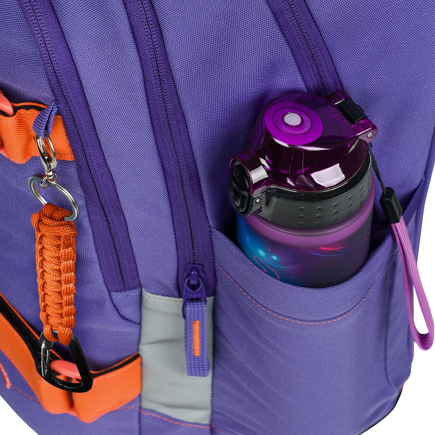 Skate Max Orange Schulrucksack-Set 3tlg.: Schulrucksack, Federmäppchen, Turnbeutel