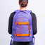 Skate Max Orange Schulrucksack-Set 5tlg.: Schulrucksack, Federmäppchen, Turnbeutel, Sporttasche, Bauchtasche