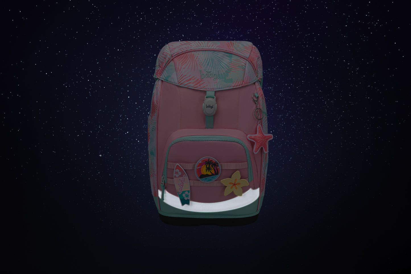 Airy Plus Sunset Schulrucksack-Set 3tlg.: Schulrucksack, Federmäppchen, Turnbeutel