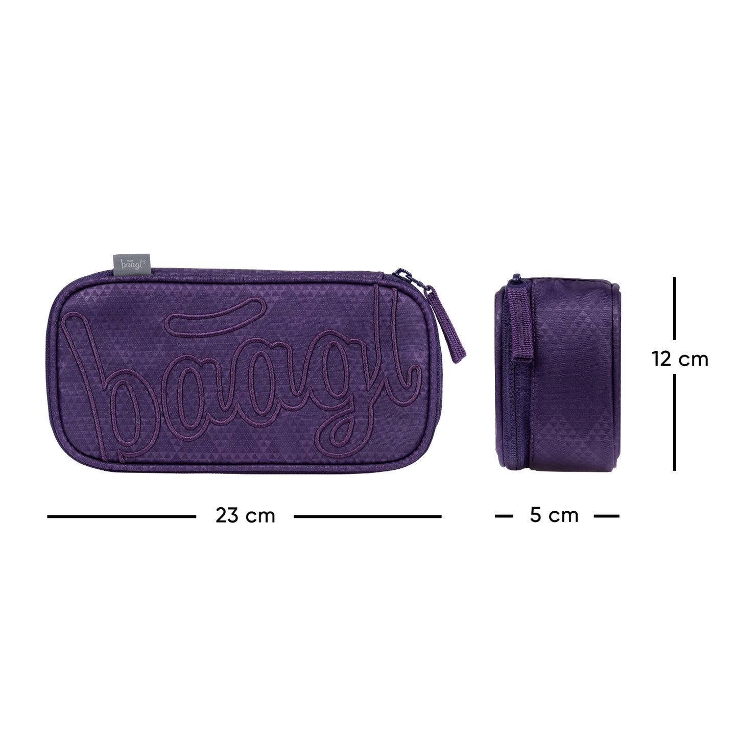 Federmäppchen Etui Plum