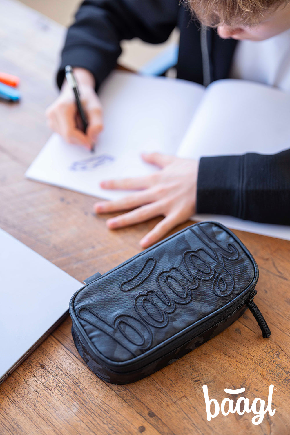 Federmäppchen Etui Onyx