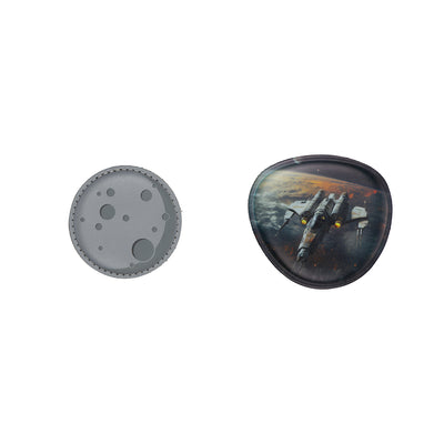 Baaglies 2 Stück Weltraum Mond