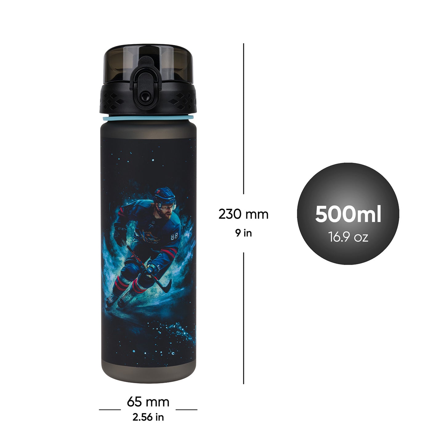 Trinkflasche Tritan Eishockey 500 ml