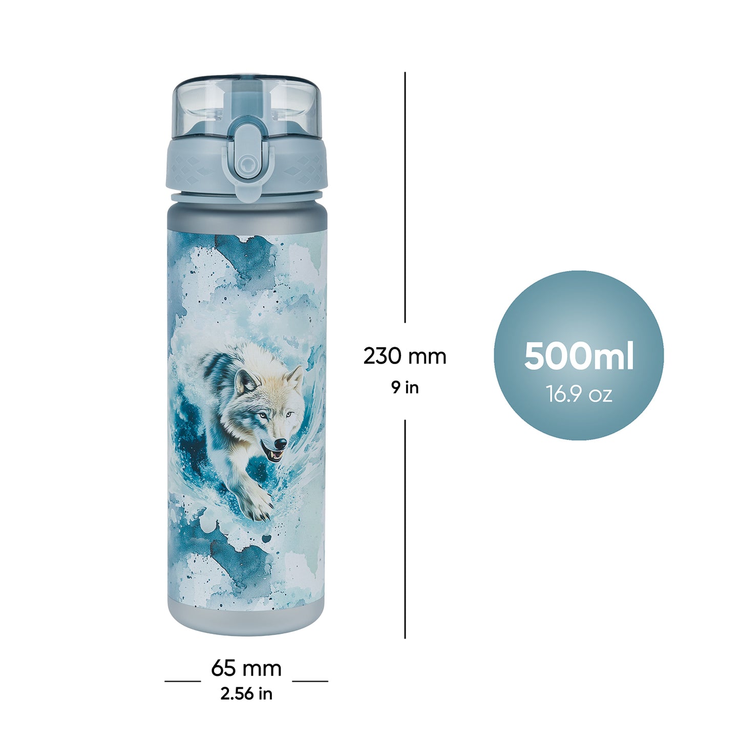 Trinkflasche Tritan Polar 500 ml