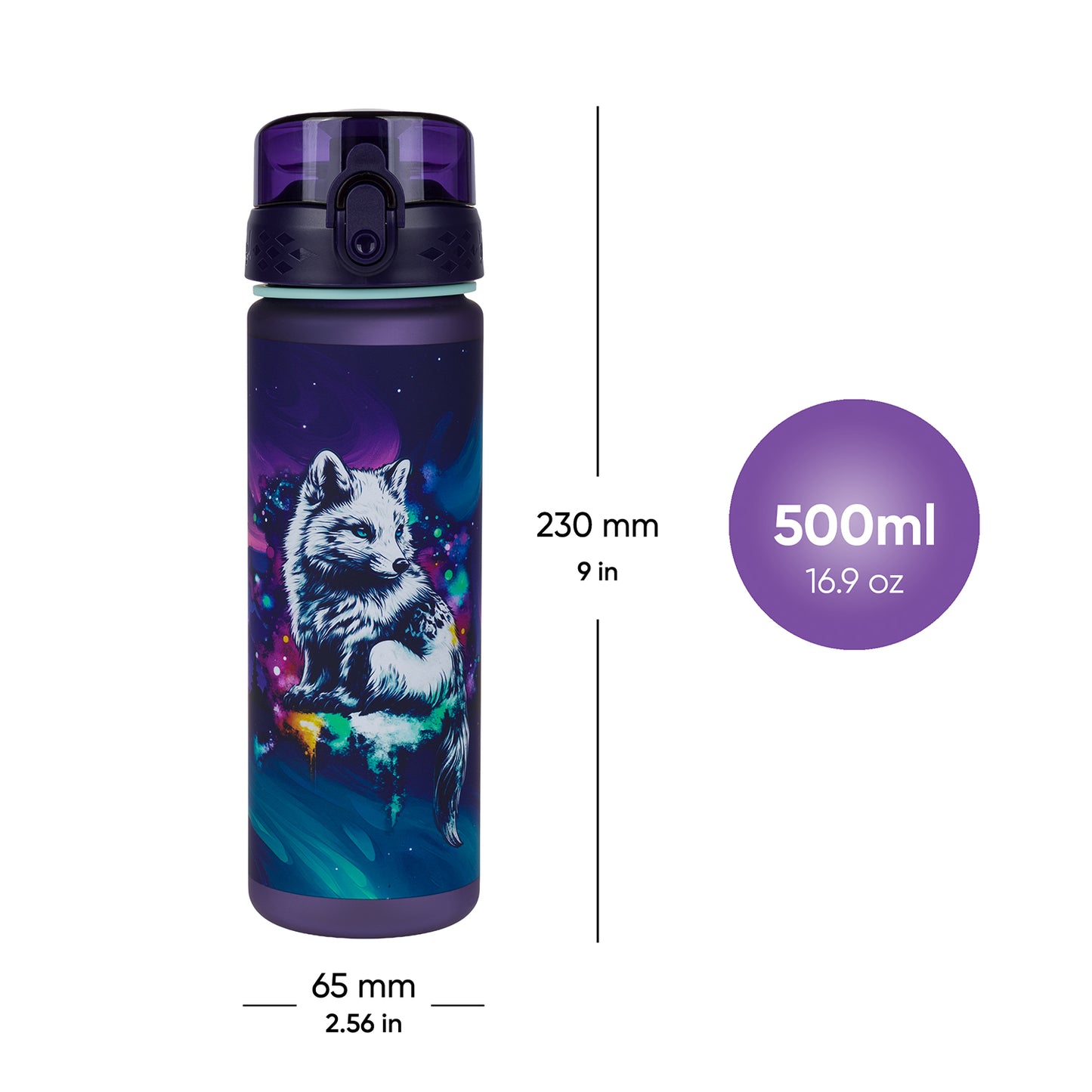 Trinkflasche Tritan Aurora 500 ml