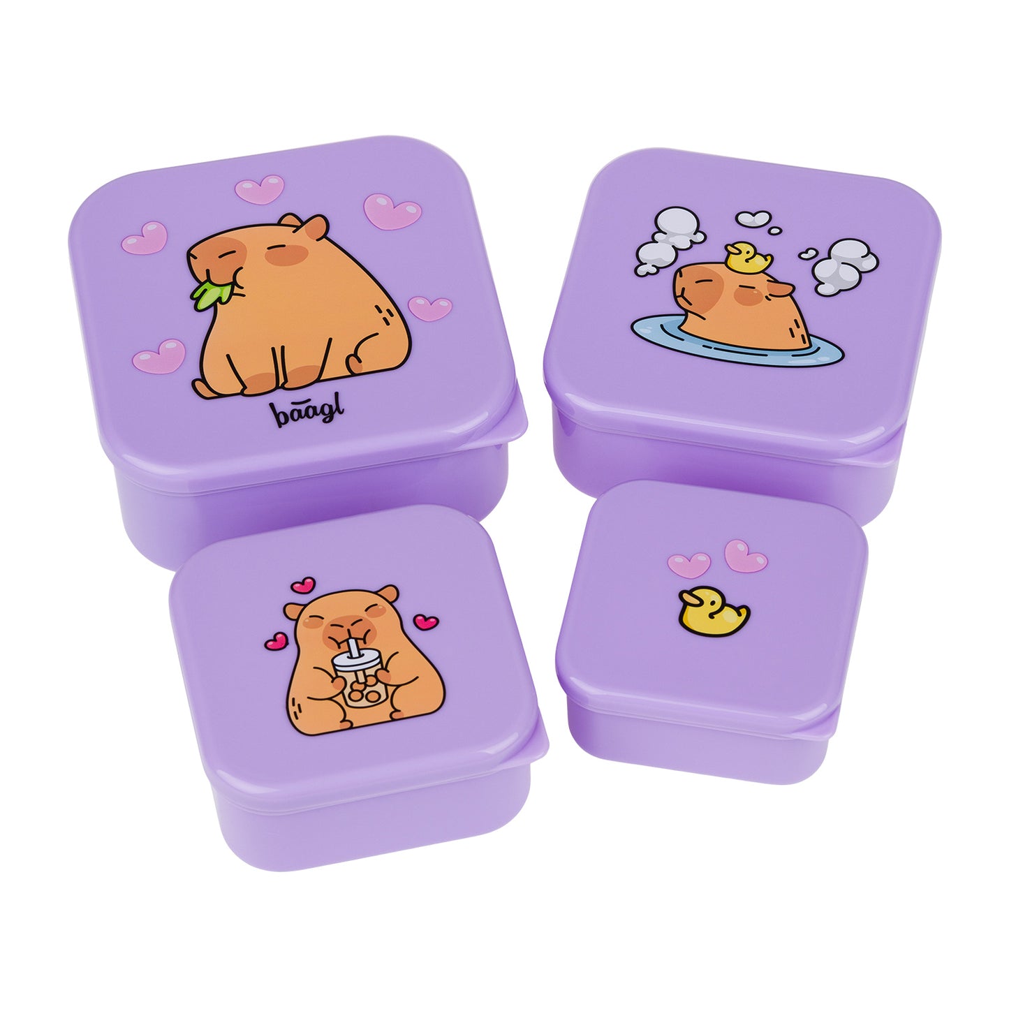 Brotdose 4-in-1 Capybara