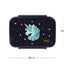 Brotdose mit Fächern Unicorn Stars