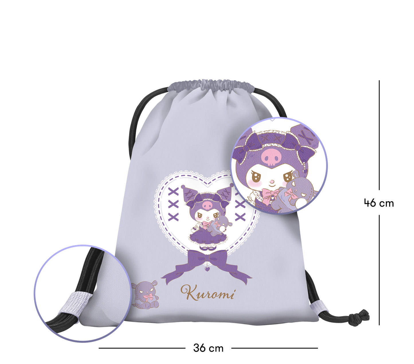 Turnbeutel Kuromi Sweet One
