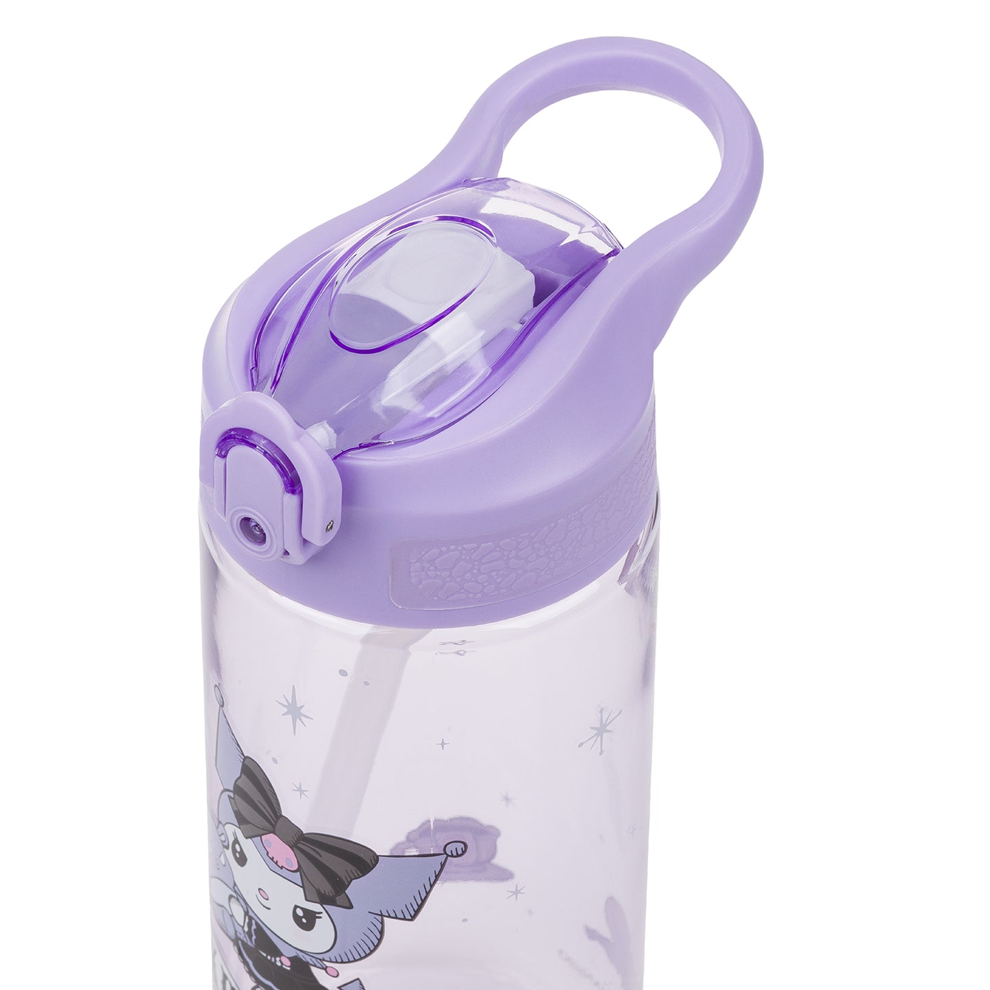 Tritan Trinkflasche mit Strohhalm Kuromi Fortune Dream, 500 ml