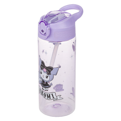 Tritan Trinkflasche mit Strohhalm Kuromi Fortune Dream, 500 ml