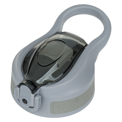 Ersatzdeckel für BAAGL Trinkflasche mit Strohhalm, schwarz