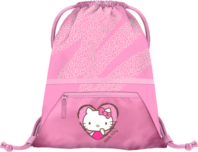 Turnbeutel mit Tasche Hello Kitty Sweet Leopard