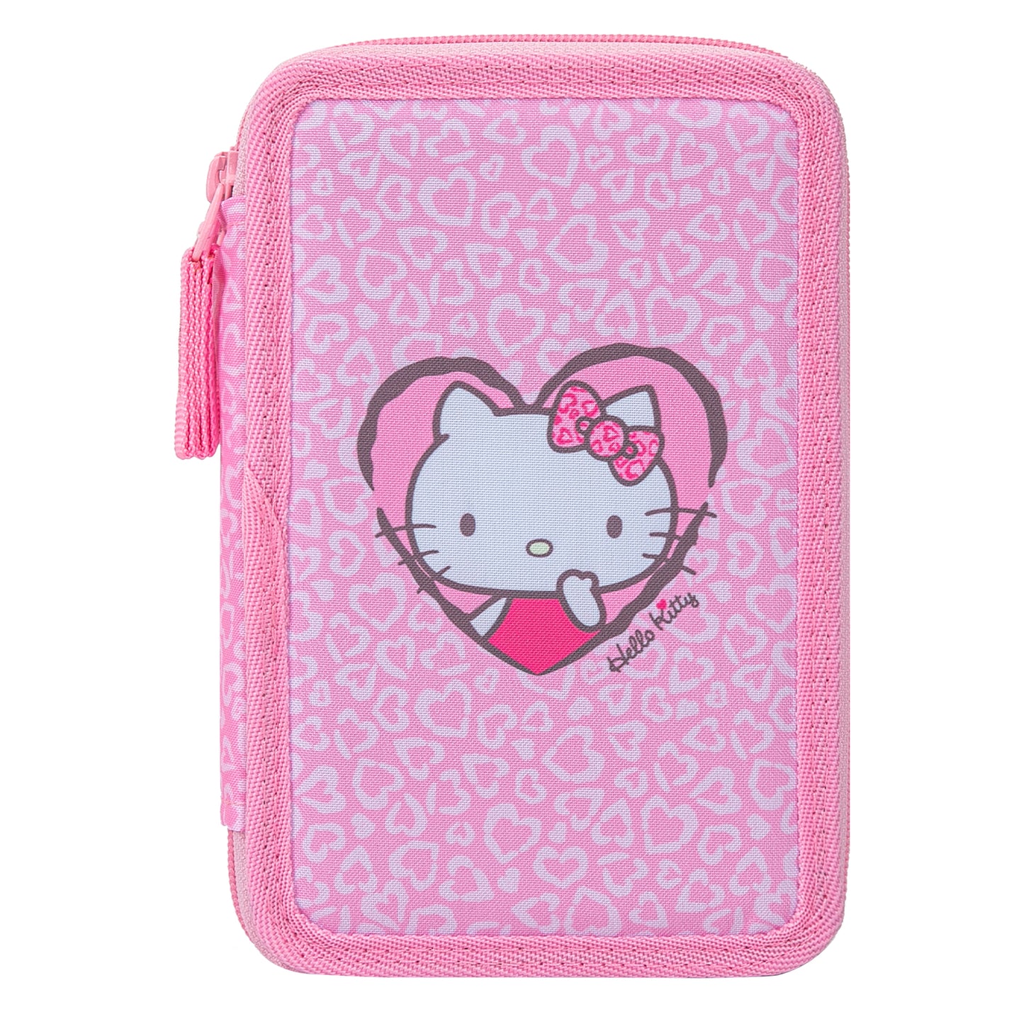 Federmäppchen Dreifach Hello Kitty Sweet Leopard