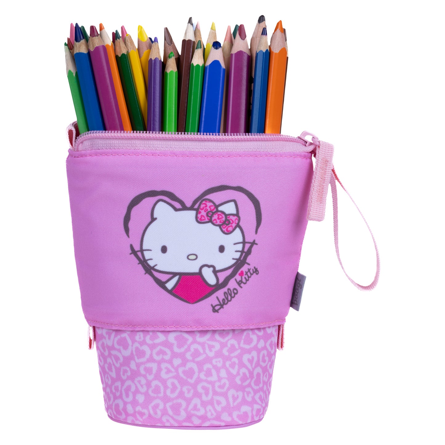 Federmäppchen Pastel-Organizer Hello Kitty Sweet Leopard